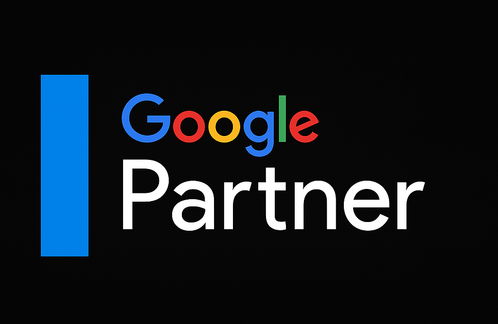 google partner black logo